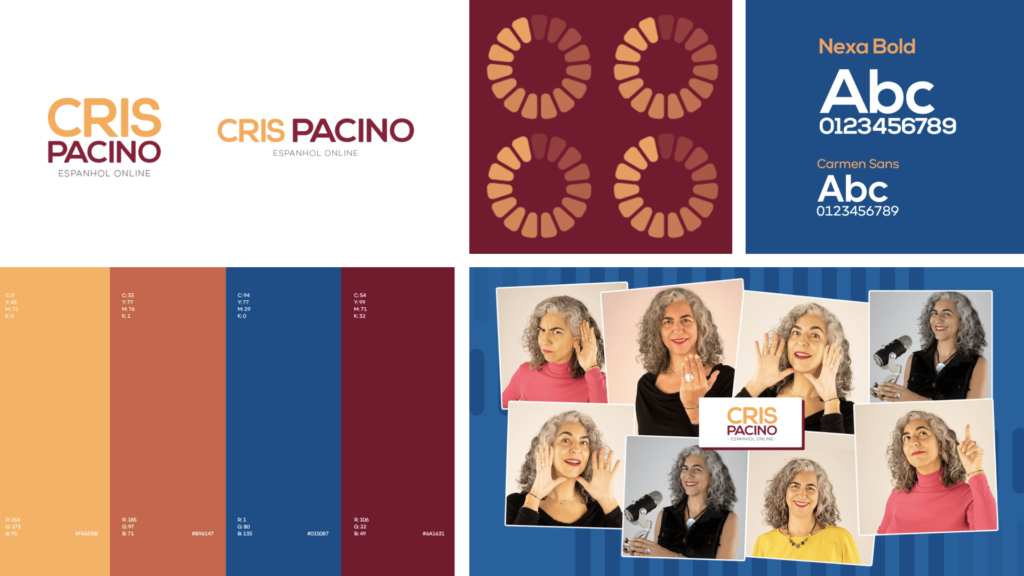 Branding para infoprotudos, Cris Pacino.